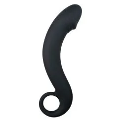 Easytoys Anal Dildo Schwarzer Prostata-Dildo Aus Silikon