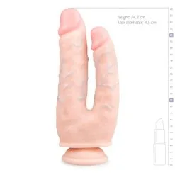 Easytoys Doppeldildo 25 Cm Doppel Dildo -Sexspielzeug für die Vagina Geschäft easytoys doppeldildo 25 cm doppel dildo 459345