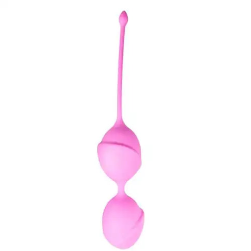 Easytoys Liebeskugeln Pinkfarbene Doppel-Vaginalkugeln 1 Easytoys Liebeskugeln Pinkfarbene Doppel-Vaginalkugeln