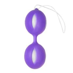 Easytoys Liebeskugeln Wiggle Duo Kegel Ball - Lila/weiß