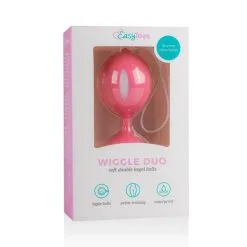 Easytoys Liebeskugeln Wiggle Duo Kegel Ball - Pink/weiß 7 Easytoys Liebeskugeln Wiggle Duo Kegel Ball - Pink/weiß -Sexspielzeug für die Vagina Geschäft easytoys liebeskugeln wiggle duo kegel ball pinkweiss 734609