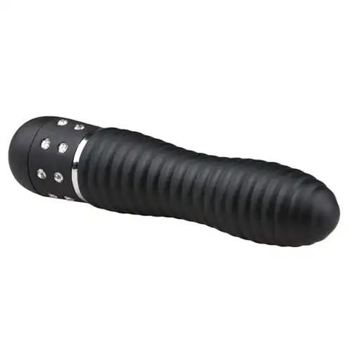 Easytoys Mini Vibrator Geriffelt In Schwarz 3 Easytoys Mini Vibrator Geriffelt In Schwarz – Bild 3