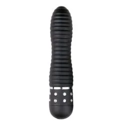 Easytoys Mini Vibrator Geriffelt In Schwarz