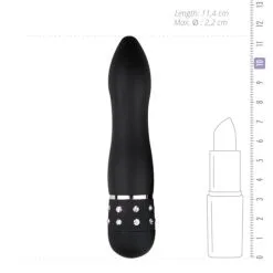 Easytoys Mini Vibrator Glatt In Schwarz -Sexspielzeug für die Vagina Geschäft easytoys mini vibrator glatt in schwarz 601850