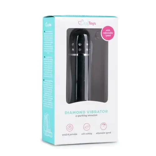 Easytoys Mini Vibrator Mit Rillen In Schwarz 2 Easytoys Mini Vibrator Mit Rillen In Schwarz – Bild 2