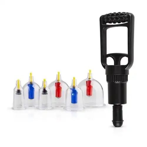 Easytoys Muschipumpe Schröpfgläser-Set 1 Easytoys Muschipumpe Schröpfgläser-Set