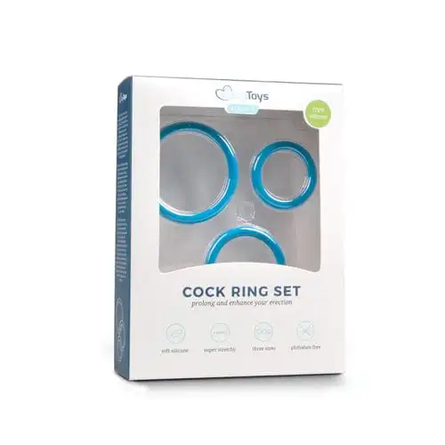 Easytoys Penisring Satz Mit Drei Größen Penisringe - Blau 2 Easytoys Penisring Satz Mit Drei Größen Penisringe - Blau – Bild 2