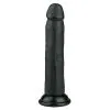 Easytoys Saugnapfdildo Realistischer Schwarzer Dildo - 20,5 Cm