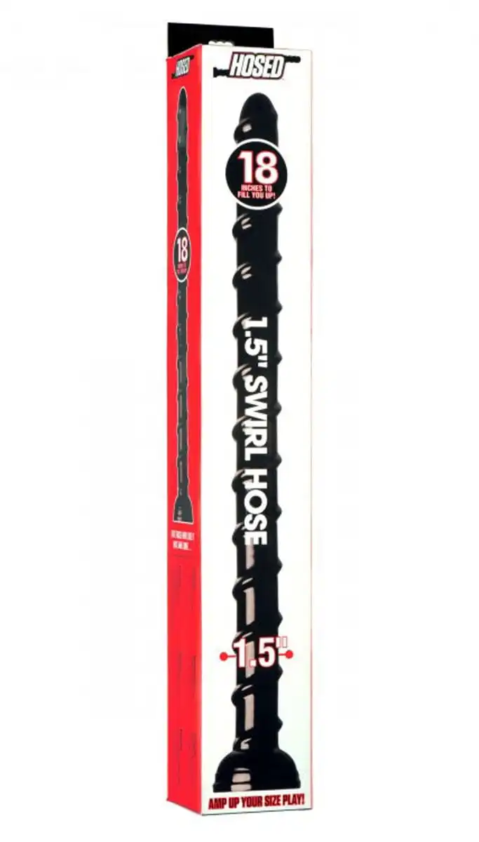 Hosed Riesendildo Swirl Analschlange - 18 Zoll 6 Hosed Riesendildo Swirl Analschlange - 18 Zoll – Bild 6