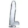 Jock Riesendildo Jock C-Thru Transparenter Dildo - 31 Cm