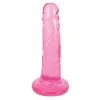 Lollicock Saugnapfdildo Dildo 15 Cm - Cherry Ice