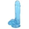 Lollicock Saugnapfdildo Dildo Mit Hoden 15 Cm - Cherry Ice