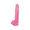 Lollicock Saugnapfdildo Dildo Mit Hoden 20 Cm - Cherry Ice
