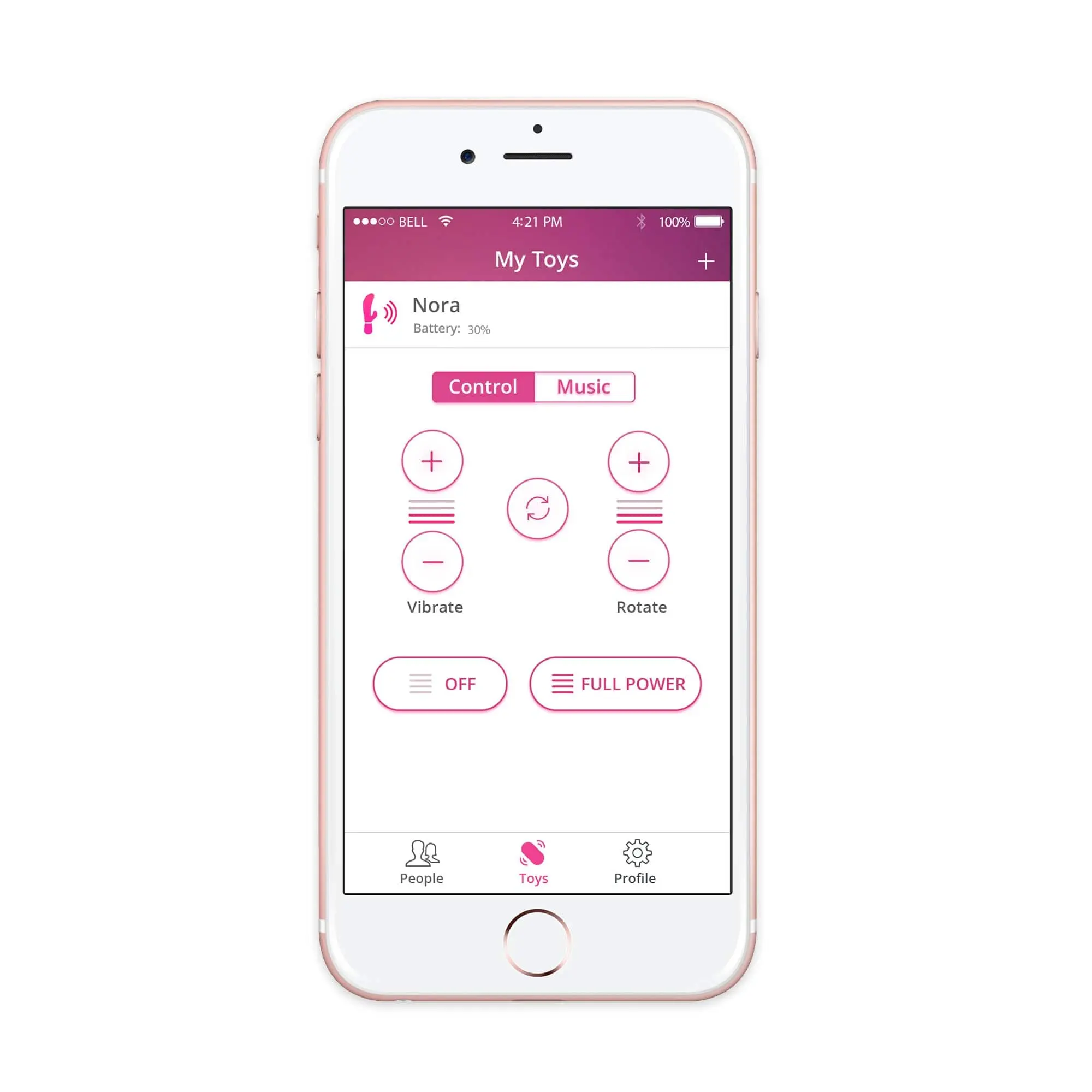 Lovense Rabbit Vibrator Lovense - Nora Vibrator 2 Lovense Rabbit Vibrator Lovense - Nora Vibrator – Bild 2