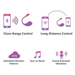 Lovense Vibro Ei Lovense - Lush 2 Wearable Bullet Vibrator -Sexspielzeug für die Vagina Geschäft lovense vibro ei lovense lush 2 wearable bullet vibrator 419392