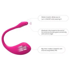 Lovense Vibro Ei Lovense - Lush 2 Wearable Bullet Vibrator -Sexspielzeug für die Vagina Geschäft lovense vibro ei lovense lush 2 wearable bullet vibrator 428157