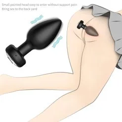 Marielove Anal Vibrator Plug Mit Fernbedienung -Sexspielzeug für die Vagina Geschäft marielove anal vibrator plug mit fernbedienung 911678