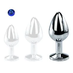 Marielove Analplug Blau S,M,L -Sexspielzeug für die Vagina Geschäft marielove analplug blau sml 887154