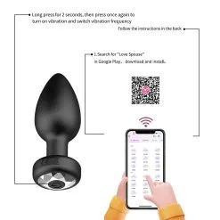 Marielove Analplug Mit App -Sexspielzeug für die Vagina Geschäft marielove analplug mit app 341591