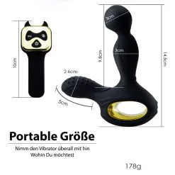 Marielove Analvibrator Anal Vibrator Mit Fernbedienung -Sexspielzeug für die Vagina Geschäft marielove analvibrator anal vibrator mit fernbedienung 802071