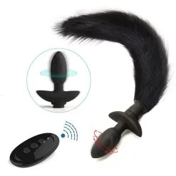 Marielove Analvibrator Buttplug Fox Tail