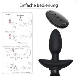 Marielove Analvibrator Buttplug Fox Tail -Sexspielzeug für die Vagina Geschäft marielove analvibrator buttplug fox tail 622839
