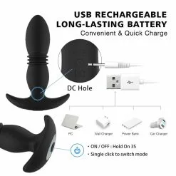 Marielove Analvibrator Mit Fernbedienung -Sexspielzeug für die Vagina Geschäft marielove analvibrator mit fernbedienung 129185