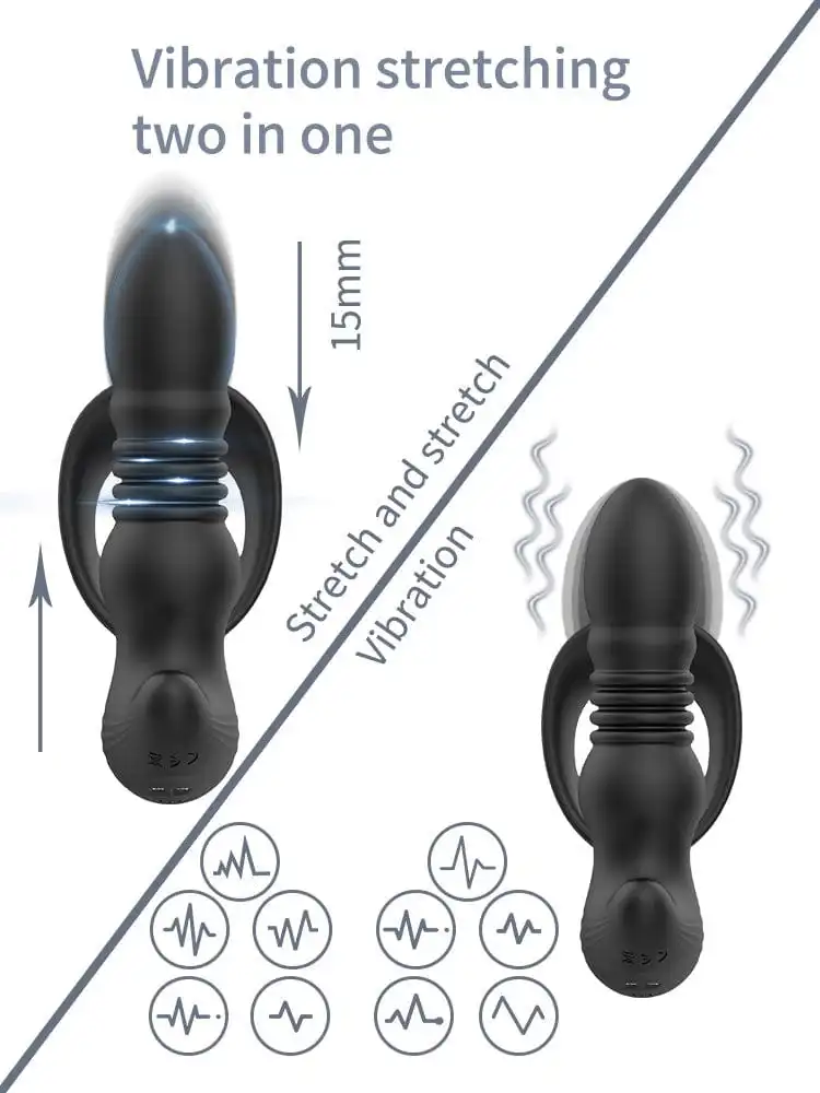 Marielove Analvibrator Penis-Hoden-Ring Mit Analvibrator 6 Marielove Analvibrator Penis-Hoden-Ring Mit Analvibrator – Bild 6