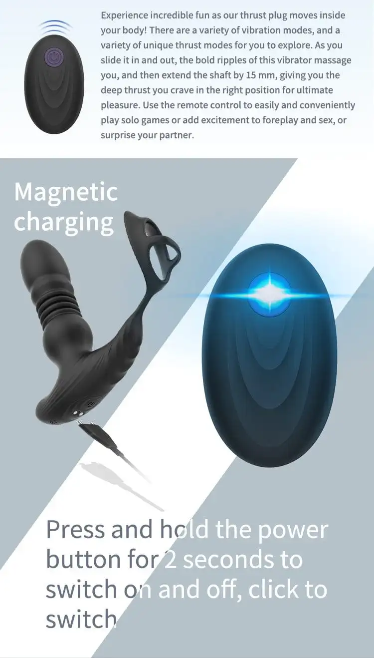 Marielove Analvibrator Penis-Hoden-Ring Mit Analvibrator 9 Marielove Analvibrator Penis-Hoden-Ring Mit Analvibrator – Bild 9