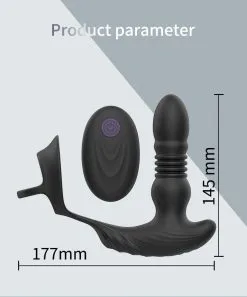 Marielove Analvibrator Penis-Hoden-Ring Mit Analvibrator 20 Marielove Analvibrator Penis-Hoden-Ring Mit Analvibrator -Sexspielzeug für die Vagina Geschäft marielove analvibrator penis hoden ring mit analvibrator 239493