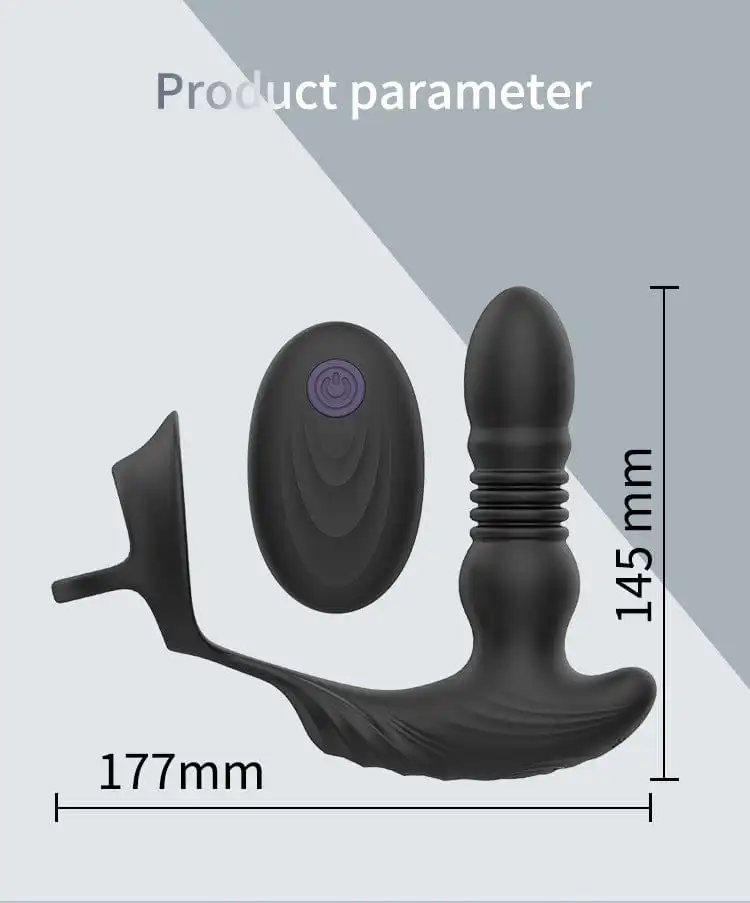 Marielove Analvibrator Penis-Hoden-Ring Mit Analvibrator 10 Marielove Analvibrator Penis-Hoden-Ring Mit Analvibrator – Bild 10