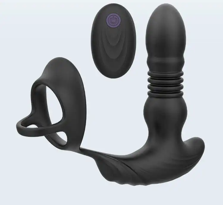 Marielove Analvibrator Penis-Hoden-Ring Mit Analvibrator 1 Marielove Analvibrator Penis-Hoden-Ring Mit Analvibrator