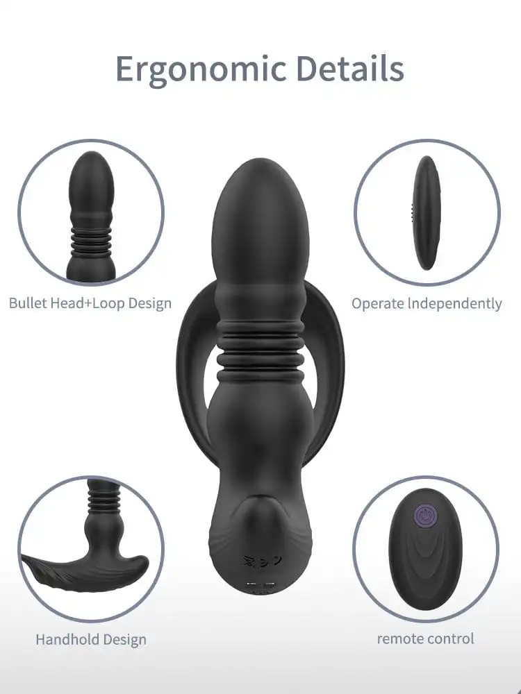 Marielove Analvibrator Penis-Hoden-Ring Mit Analvibrator 4 Marielove Analvibrator Penis-Hoden-Ring Mit Analvibrator – Bild 4