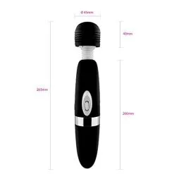Marielove Magic Wand Vibrator King Kong Massager Schwarz -Sexspielzeug für die Vagina Geschäft marielove magic wand vibrator king kong massager schwarz 425459