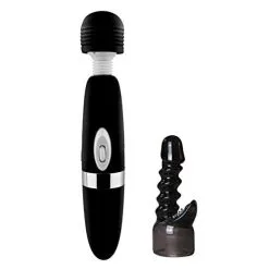 Marielove Magic Wand Vibrator King Kong Massager Schwarz