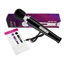 Sexspielzeug für die Vagina Geschäft 18 Marielove Magic Wand Vibrator Magic Wand Akku Schwarz