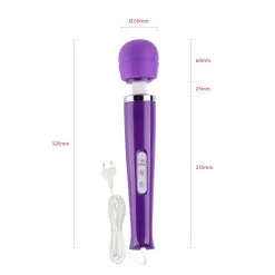 Marielove Magic Wand Vibrator Magic Wand Netz Lila -Sexspielzeug für die Vagina Geschäft marielove magic wand vibrator magic wand netz lila 736038