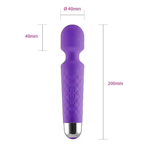 Marielove Magic Wand Vibrator Mini IWand Lila 2 Marielove Magic Wand Vibrator Mini IWand Lila – Bild 2