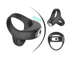 Marielove Penisring Penis-Hoden-Ring Inklusive Vibrator -Sexspielzeug für die Vagina Geschäft marielove penisring penis hoden ring inklusive vibrator 813070