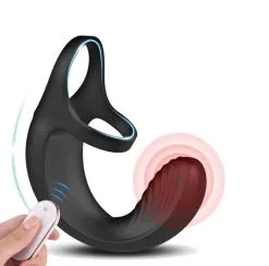 Marielove Penisring Penis-Hoden-Ring Mit Perineum Vibrator
