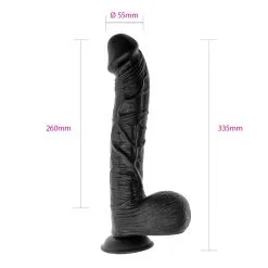 Marielove Riesendildo Black Beauty 33cm 9 Marielove Riesendildo Black Beauty 33cm -Sexspielzeug für die Vagina Geschäft marielove riesendildo black beauty 33cm 954796