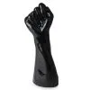Master Series Analplug Rise Up Schwarze PVC Fist