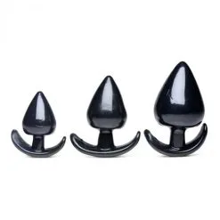 Master Series Analplug Triple Spades 3-teiliges Analplug Set