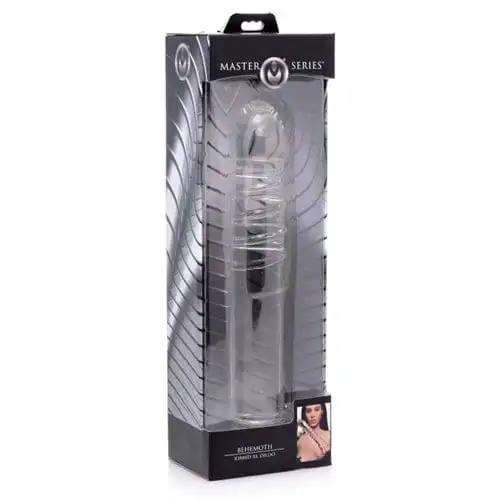 Master Series Glasdildo Behemoth Gerippter XL Dildo 4 Master Series Glasdildo Behemoth Gerippter XL Dildo – Bild 4
