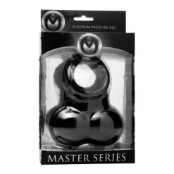 Master Series Penisring Squeeze My Sack Penisring Und Hodenhalter -Sexspielzeug für die Vagina Geschäft master series penisring squeeze my sack penisring und hodenhalter 985036