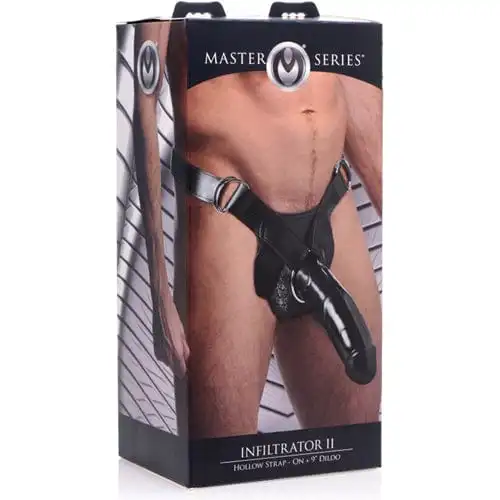 Master Series Strapon Infiltrator II Hohler Umschnalldildo 5 Master Series Strapon Infiltrator II Hohler Umschnalldildo – Bild 5